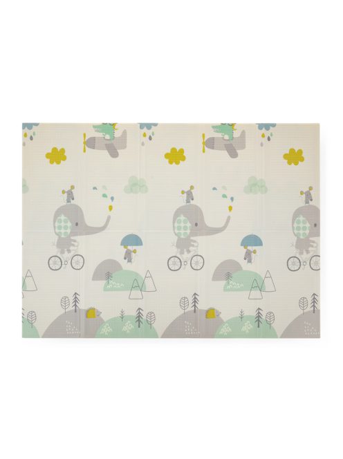 Petite&Mars Összehajtható játszószőnyeg, Campy, Elephant&Fox