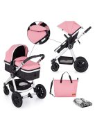 Petite&Mars Kombinált babakocsi, 2in 1 Grand II, Platinum Pink