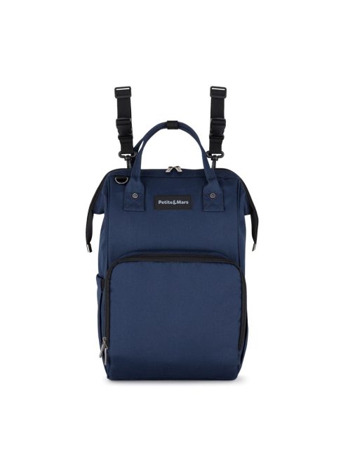 Petite&Mars Pelenkázó hátizsák babakocsira Jack Catchthemoment sorozat Dark Blue