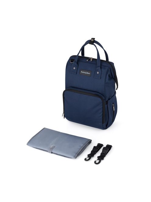 Petite&Mars Pelenkázó hátizsák babakocsira Jack Catchthemoment sorozat Dark Blue