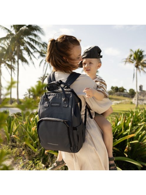 Petite&Mars Pelenkázó hátizsák babakocsihoz Jack - Catchthemoment sorozat - Ultimate Grey