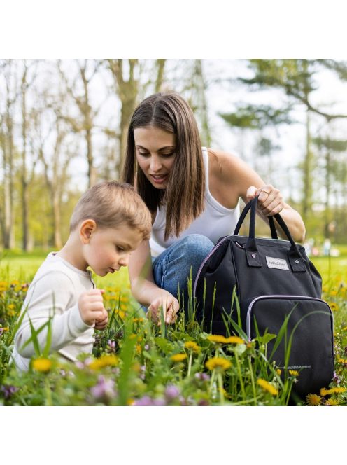 Petite&Mars Hátizsák babakocsira, Jack #catchthemoment sorozat, Just Black