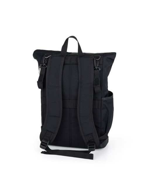 Petite&Mars Pelenkázó hátizsák babakocsira Jackob - Absolute Black