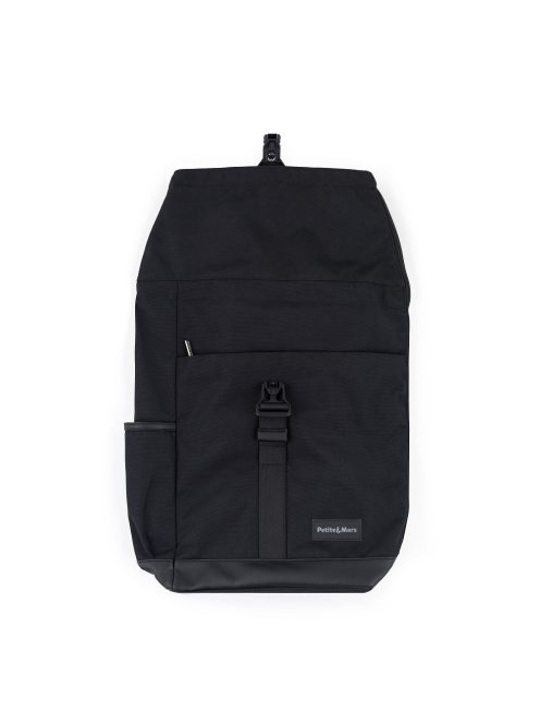 Petite&Mars Pelenkázó hátizsák babakocsira Jackob - Absolute Black