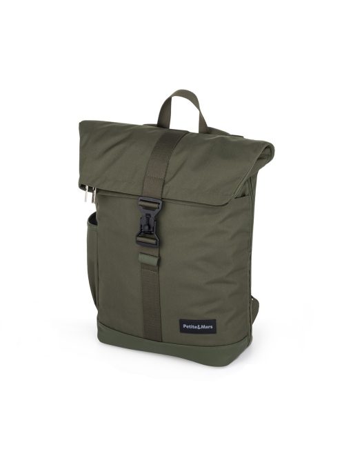 Petite&Mars Pelenkázó hátizsák babakocsira Jackob - Military Green