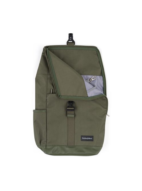 Petite&Mars Pelenkázó hátizsák babakocsira Jackob - Military Green
