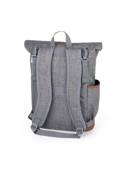 PETITE&MARS Pelenkázó hátizsák babakocsira Jackob Ultimate Grey