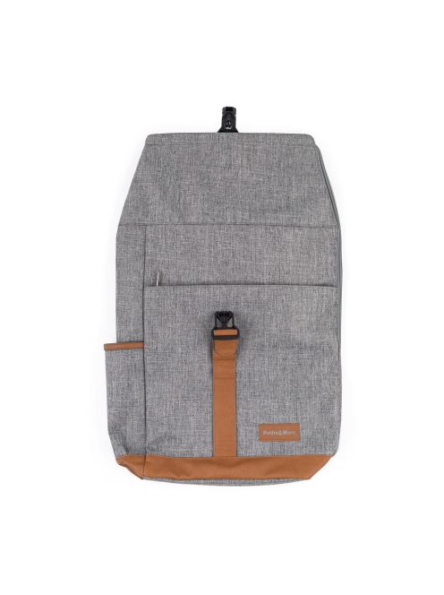 PETITE&MARS Pelenkázó hátizsák babakocsira Jackob Ultimate Grey