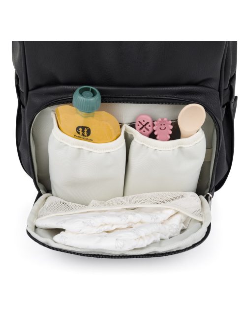 Petite&Mars Pelenkázó hátizsák babakocsihoz Jasper - Camel Beige