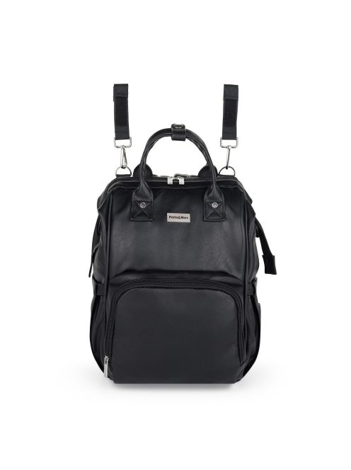 Petite&Mars Jasper pelenkázó hátizsák babakocsira - Absolute Black