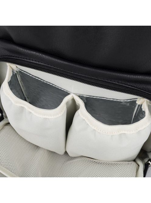 Petite&Mars Jasper pelenkázó hátizsák babakocsira - Absolute Black