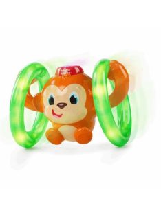   Bright Starts Játék világító zenélő majom, LLB Roll &Glow, 6 hó+