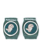 Petite&Mars Elasztikus térdvédők kúszáshoz, Follow, Misty Green