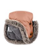 PETITE&MARS Kesztyű / Kézmelegítő babakocsira Furry Pastel Peach