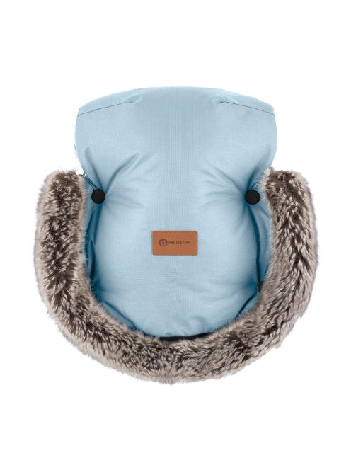 Petite&Mars Kesztyű / Kézmelegítő babakocsira Furry - Sky Whisper