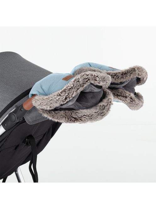 Petite&Mars Kesztyű / Kézmelegítő babakocsira Furry - Sky Whisper