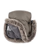 PETITE&MARS Kesztyű / Kézmelegítő babakocsira Furry Mocha Mousse