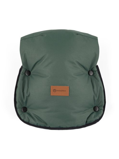 Petite&Mars Kesztyű / Kézmelegítő babakocsira Furry - Veritable Khaki