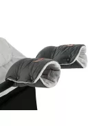 PETITE&MARS Kesztyű / Kézmelegítő babakocsira Jasie - Charcoal Grey