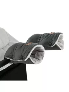   PETITE&MARS Kesztyű / Kézmelegítő babakocsira Jasie - Charcoal Grey