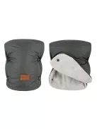 PETITE&MARS Kesztyű / Kézmelegítő babakocsira Jasie - Charcoal Grey