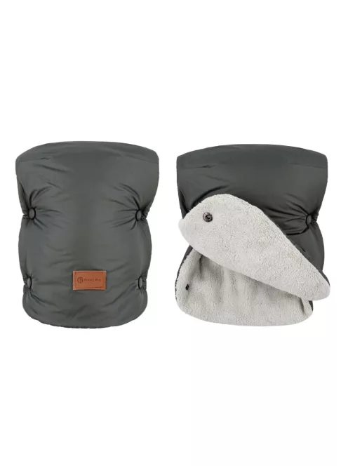 PETITE&MARS Kesztyű / Kézmelegítő babakocsira Jasie - Charcoal Grey