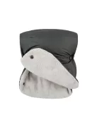 PETITE&MARS Kesztyű / Kézmelegítő babakocsira Jasie - Charcoal Grey