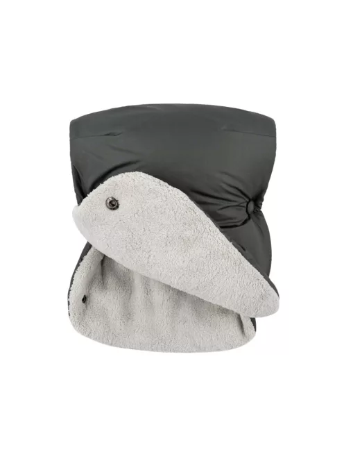 PETITE&MARS Kesztyű / Kézmelegítő babakocsira Jasie - Charcoal Grey