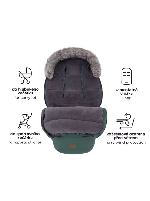 PETITE&MARS Bundazsák Comfy 4in1 - Old Rose