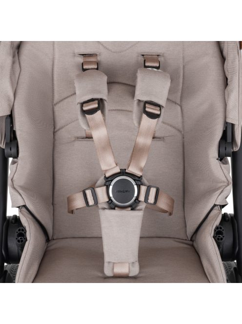 Petite&Mars Kombinált babakocsi SCOUT 2in1 Cappuccino Cream