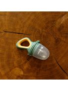 Petite&Mars Szilikon gyümölcs etető cumi Fruzi Green&Ochre 6hó+