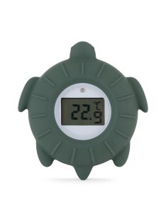   Petite&Mars Szilikon digitális vízhőmérő Turtle Terry Misty Green 0hó+