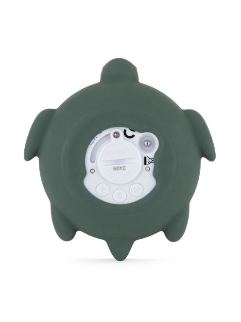 Petite&Mars Szilikon digitális vízhőmérő Turtle Terry Misty Green 0hó+