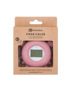 Petite&Mars Szilikon digitális vízhőmérő Crab Caleb Dusty Rose 0hó+