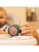 Petite&Mars Szilikon játék Pop Up Triangle Misty Green 10hó+