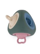 Petite&Mars Szilikon játék Pop Up Triangle Misty Green 10hó+
