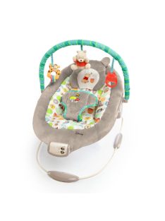   Bright Starts Rezgő pihenőszék dallamokkal, Winnie the Pooh Dots & Hunny, 0 hó+, 9 kg-ig