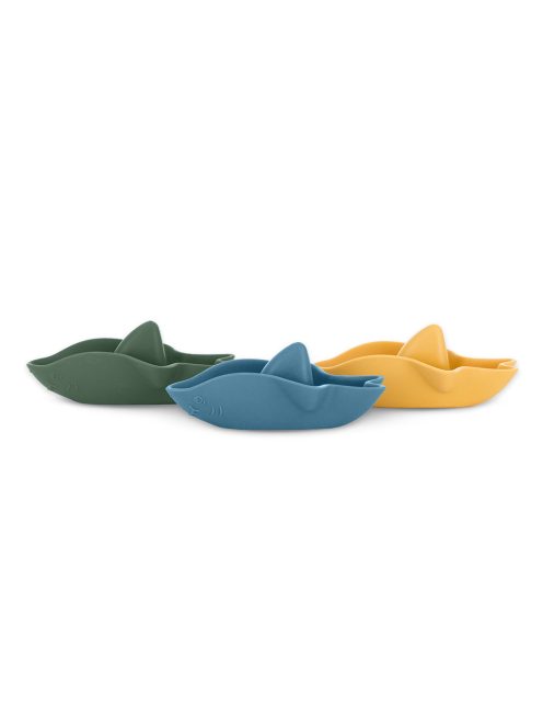 Petite&Mars Szilikon fürdőjáték, Sharks, 6 hó+