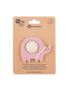 Petite&Mars Szilikon játék Elephant Edwin Dusty Rose 6hó+