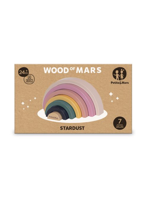 Petite&Mars Fa építőjáték, Stardust Wood of Mars, 24 hó+