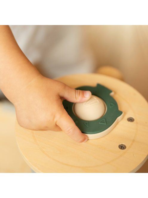 Petite&Mars Szilikon játék Fish Fiona Misty Green 6hó+