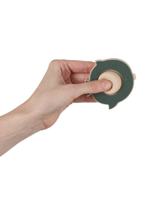 Petite&Mars Szilikon játék Fish Fiona Misty Green 6hó+