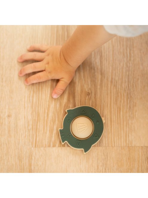 Petite&Mars Szilikon játék Fish Fiona Dusty Rose 6hó+