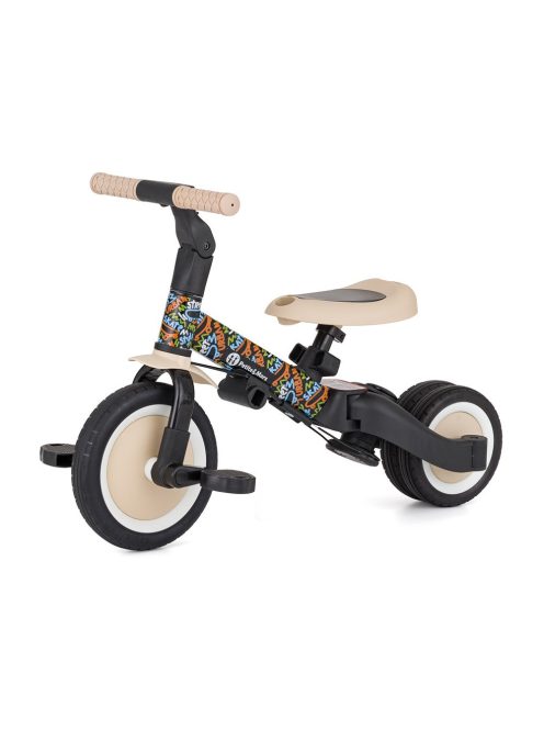 Petite&Mars Multifunkciós 5 az 1-ben Turbo tricikli – limitált City Beat kiadás