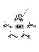 Petite&Mars Multifunkciós 5 az 1-ben Turbo tricikli – limitált City Beat kiadás
