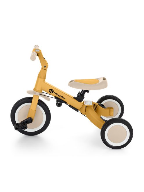 Petite&Mars Multifunkciós tricikli, 5in1 Turbo, Intense Ochre