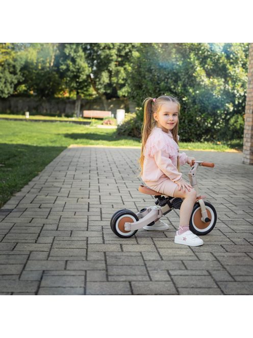 Petite&Mars Multifunkciós tricikli, 5in1 Turbo, Desert Sand
