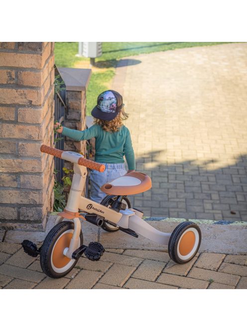Petite&Mars Multifunkciós tricikli, 5in1 Turbo, Desert Sand