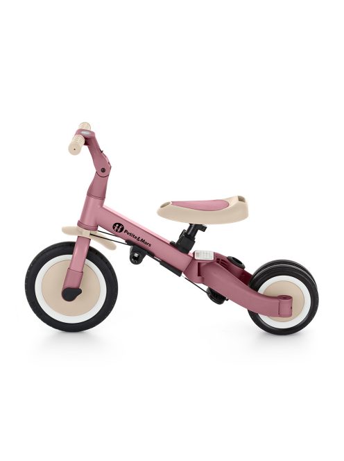 Petite&Mars Multifunkciós tricikli 5in1 Turbo - Dusty Rose