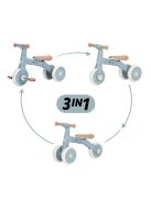 Petite&Mars Multifunkciós tricikli 3v1 Bingo Sterling Blue